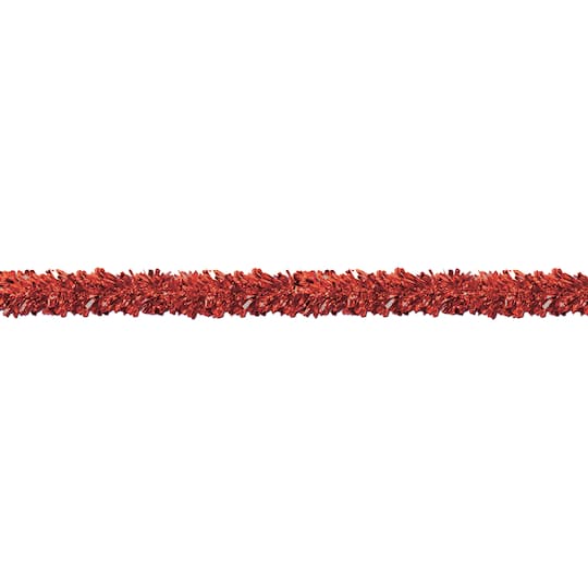 Beistle 15ft. Red 6-Ply Metallic Festooning Garland